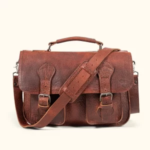 Roosevelt Buffalo Leather Pilot Bag