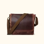 Roosevelt Buffalo Leather Pilot Bag - Large