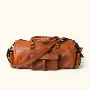 New Roosevelt Buffalo Leather Pilot Bag
